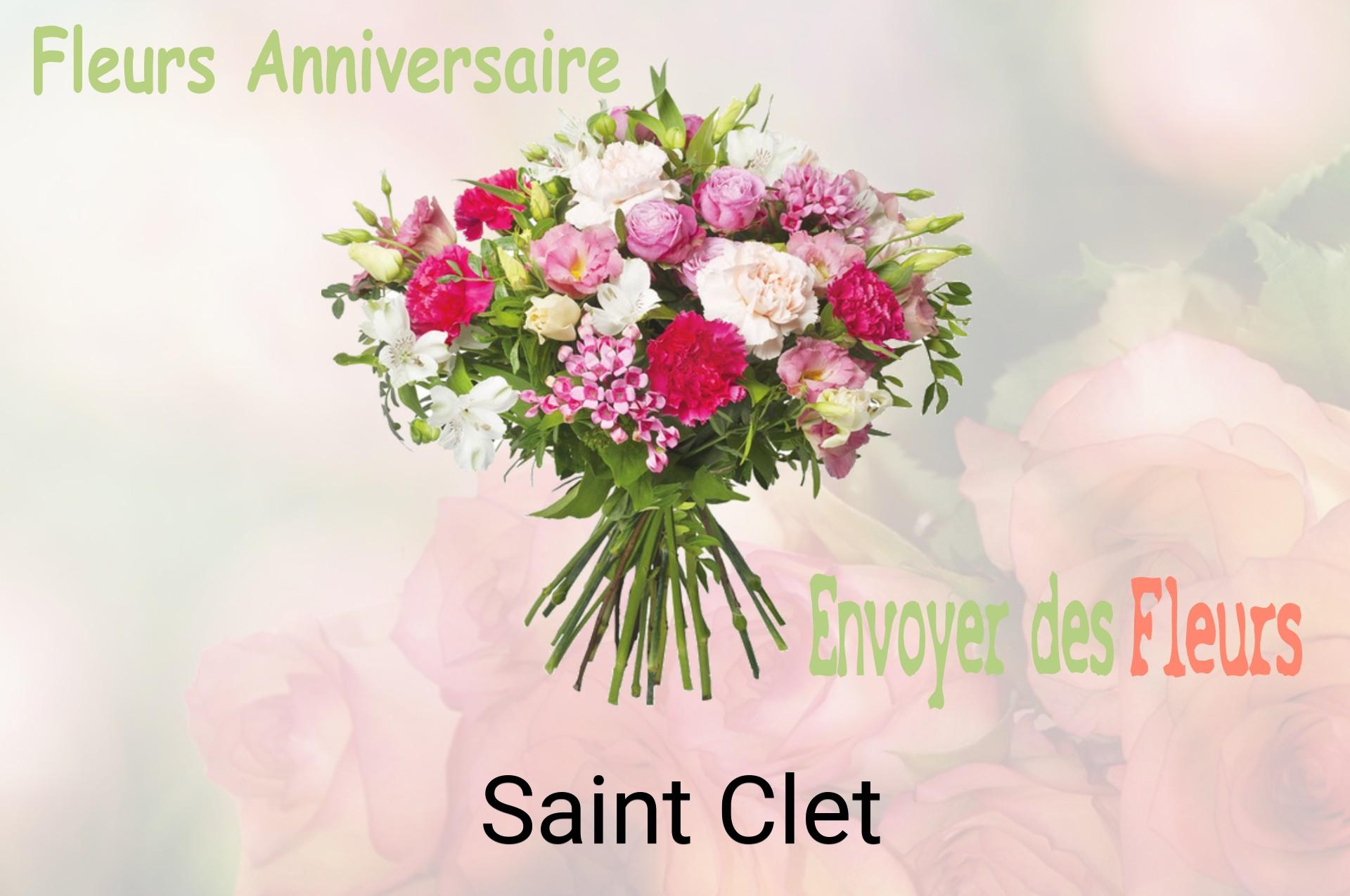 Bouquet de fleurs d’anniversaire livré à Saint-Clet